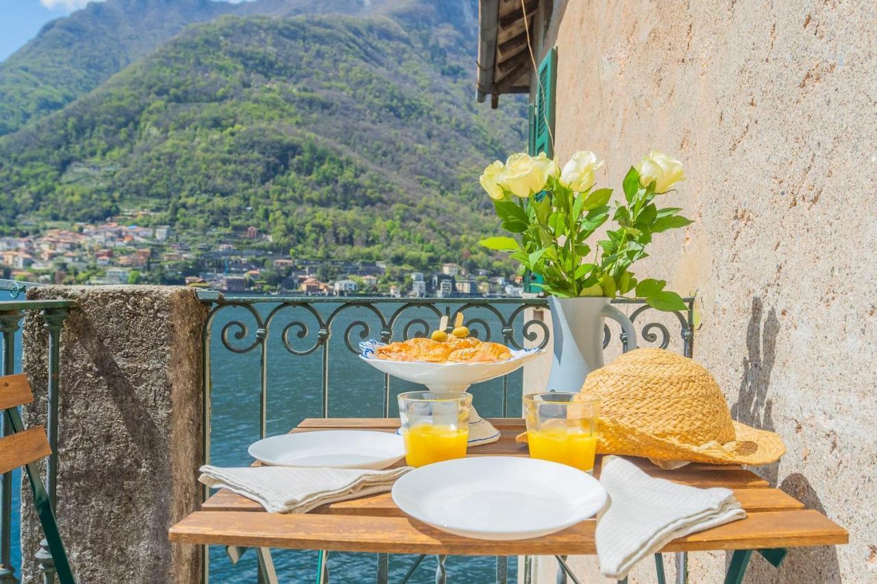 Deriva Apartment On Careno'S Beach By Rent All Como Nesso Esterno foto